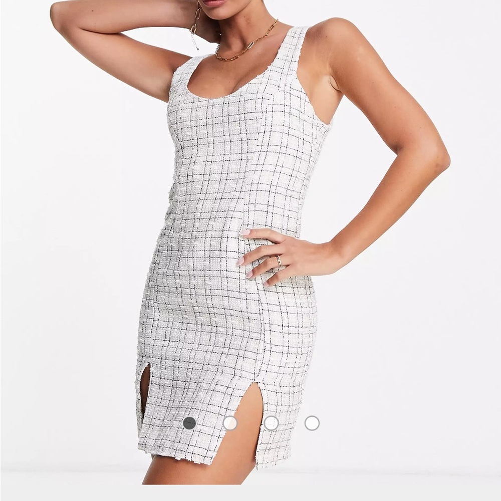 ASOS boucle mini dress